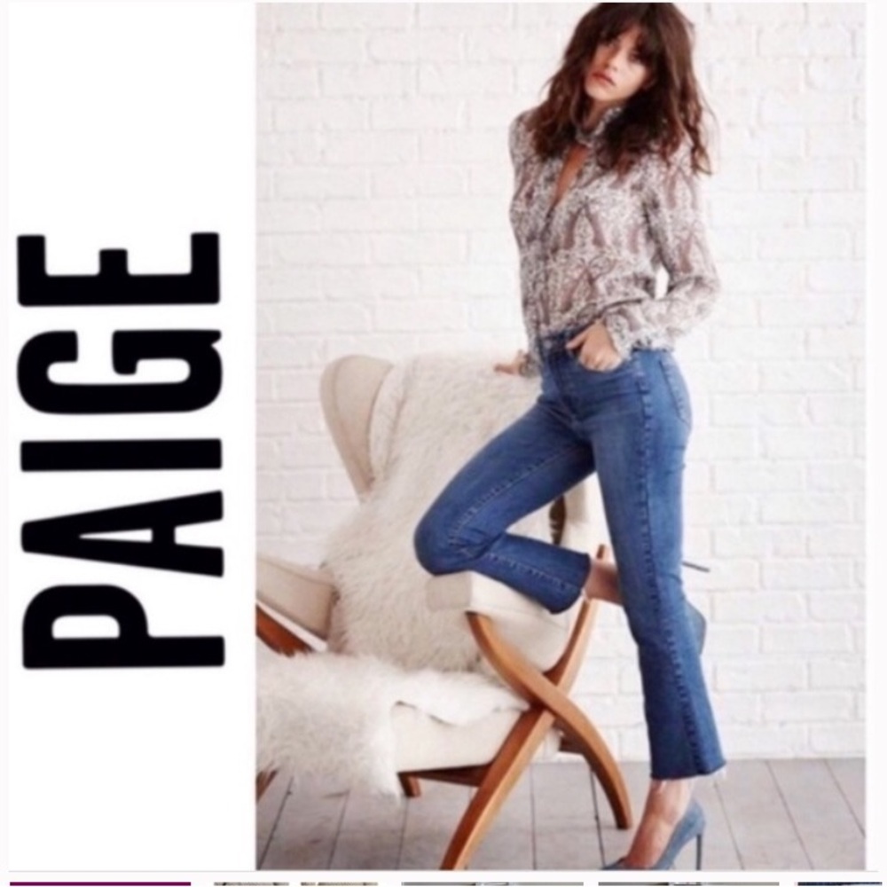 Paige Women's Blue Jeans